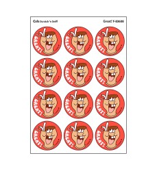 Great!/Cola Scented Stickers, Pack of 24
