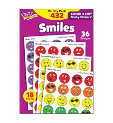 Smiles Stinky Stickers® Variety Pack, 432 ct