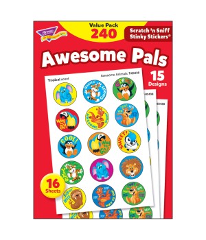 Awesome Pals Stinky Stickers® Value Pack, 240 ct.
