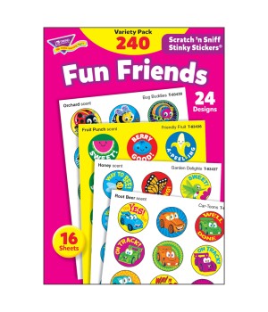 Fun Friends Stinky Stickers® Variety Pack, 240 ct.