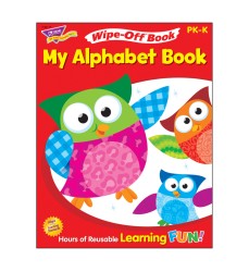 My Alphabet Book Owl-Stars!® Wipe-Off® Book, 28 pgs