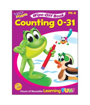 Counting 0-31 Wipe-Off® Book, 28 pgs
