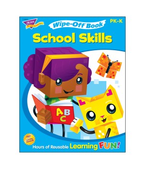 School Skills Wipe-Off® Book Wipe-Off® Book, 28 pgs