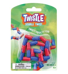 Twistle Double Twist, Red & Blue