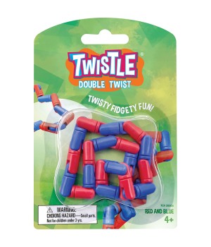 Twistle Double Twist, Red & Blue