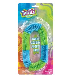 Twistle Squish, Aqua & Lime