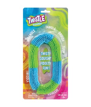 Twistle Squish, Aqua & Lime