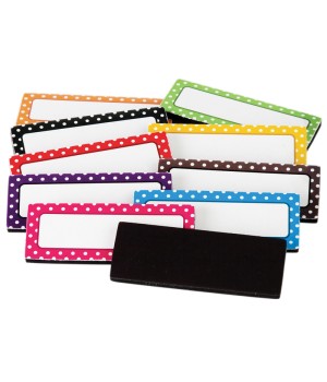 Polka Dots Magnetic Labels, Pack of 30