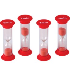 1 Minute Sand Timers - Mini - Pack of 4