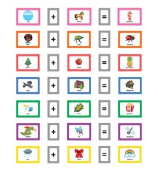 Compound Words Pocket Chart Cards