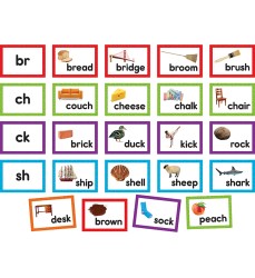 Consonant Blends & Digraphs Pocket Chart Cards