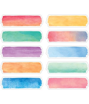 Watercolor Labels, Non-Adhesive, Pack of 120