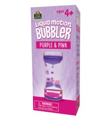 Purple & Pink Liquid Motion Bubbler