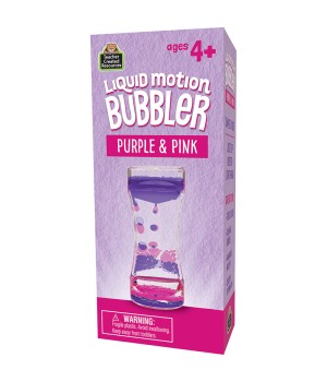 Purple & Pink Liquid Motion Bubbler