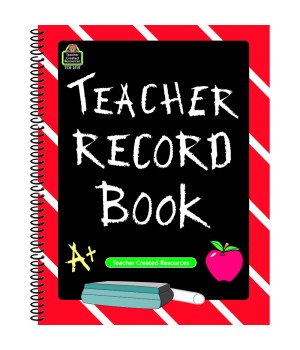 Teacher Record Book, 64 Pages