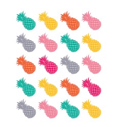 Tropical Punch Pineapples Stickers, Pack of 120