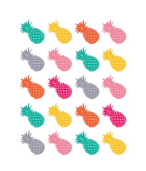 Tropical Punch Pineapples Stickers, Pack of 120