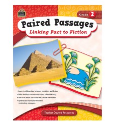 Paired Passages Linking Fact to Fiction Book, Grade 2