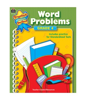 Practice Makes Perfect: Word Problems Book, Grade 4