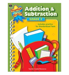 Practice Makes Perfect: Addition & Subtraction, Grade 2