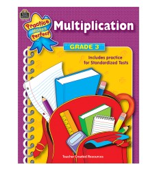 Practice Makes Perfect: Multiplication Book, Grade 3