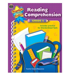 Practice Makes Perfect: Reading Comprehension Book, Grade 5