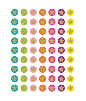 Confetti Stars Mini Stickers, Pack of 378