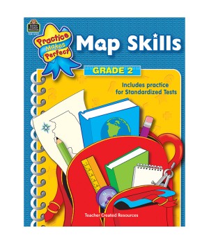Practice Makes Perfect: Map Skills Workbook, Grade 2