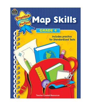 Practice Makes Perfect: Map Skills Workbook, Grade 4