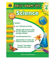 Daily Warm-Ups Science Book, Grade 4