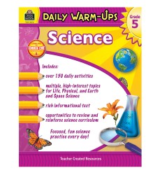 Daily Warm-Ups Science Book, Grade 5