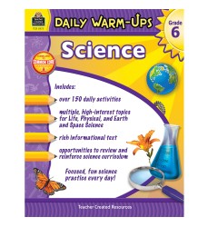 Daily Warm-Ups Science, Grade 6