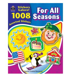 For All Seasons Sticker Book, Pack of 1008