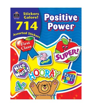 Positive Power Sticker Book, 714 Stickers