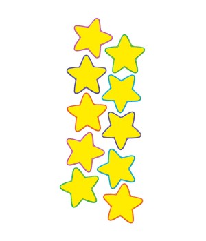 Yellow Stars Accents, Pack of 30