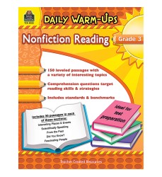 Daily Warm-Ups: Nonfiction Reading Book, Grade 3