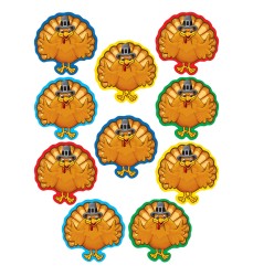 Turkey Accents, Pack of 30