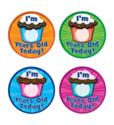 I Am __ Years Old Today WearEm Badges