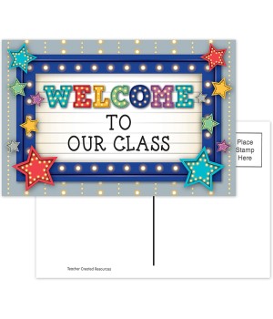 Marquee Welcome Postcards, Pack of 30