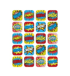 Superhero Stickers, 120 Stickers