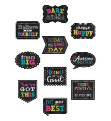 Chalkboard Brights Positive Sayings Accents