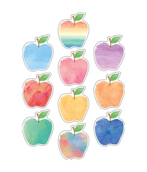 Watercolor Apples Accents