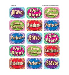 Good Work (Spanish) Jumbo Stickers, Pack of 90