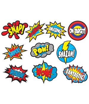 Superhero Sayings Accents, Pack of 30