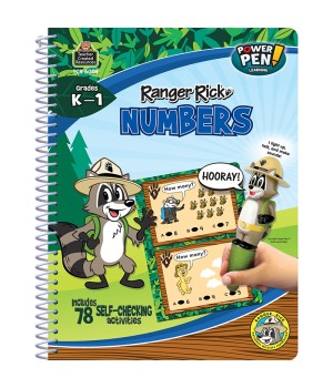 Ranger Rick® Power Pen® Learning Book: Numbers