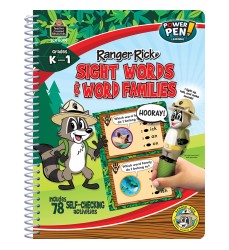 Ranger Rick® Power Pen® Learning Book: Sight Words & Word Families