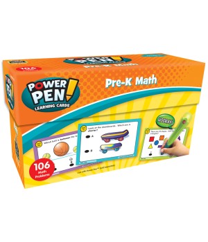 Power Pen® Learning Cards: Math, Grade PK