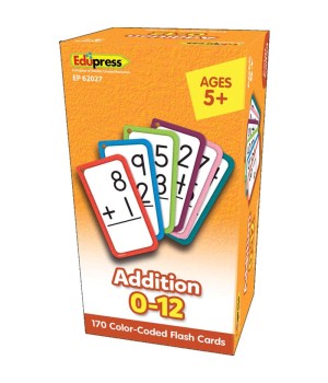 Addition Flash Cards - All Facts 0-12