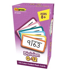 Division Flash Cards - All Facts 0-12