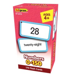 Numbers 0-150 Flash Cards